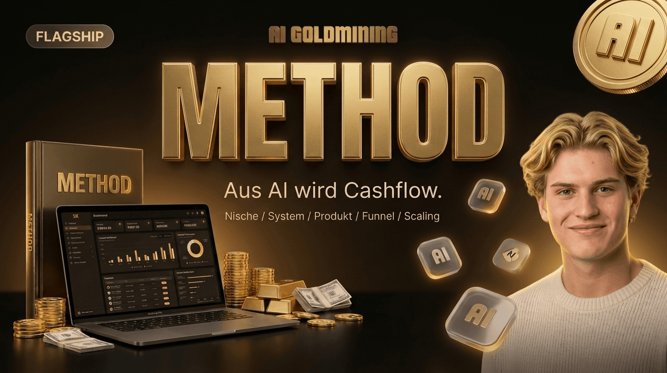 Cover für AI Goldmining Method – Das komplette System